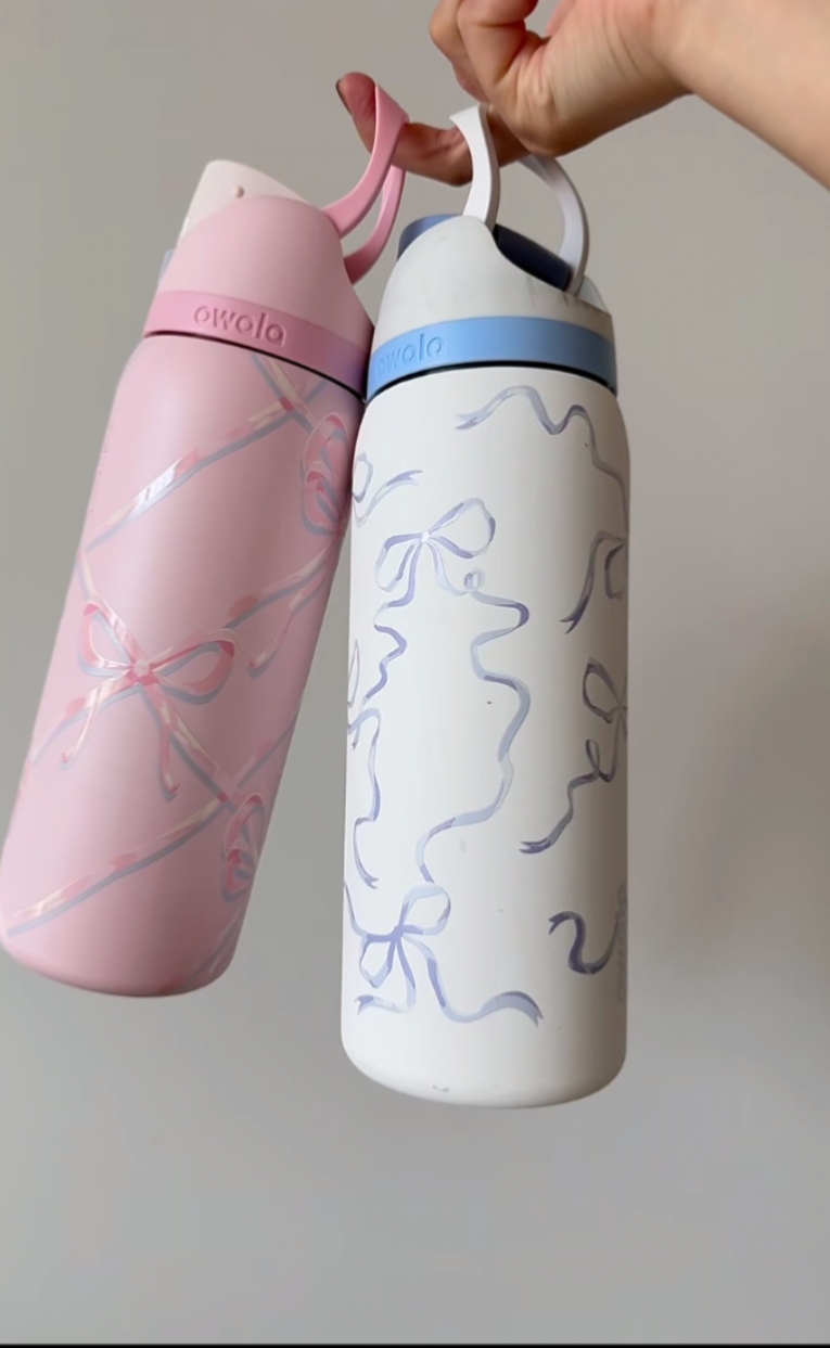 Owala Pink/Blue Ribbons 🎀