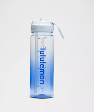 Back to Life Clear Bottle 24oz Straw Lid