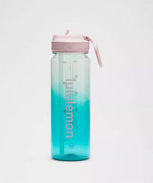 Back to Life Clear Bottle 24oz Straw Lid