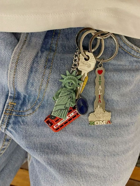 statue of liberty keychain