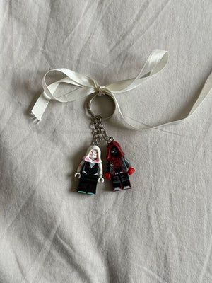 Spiderman keychains