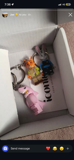 zootopia keychains