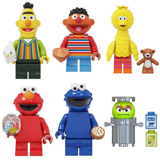 Sesame street keychains