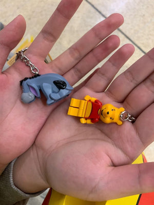 winne the pooh keychains